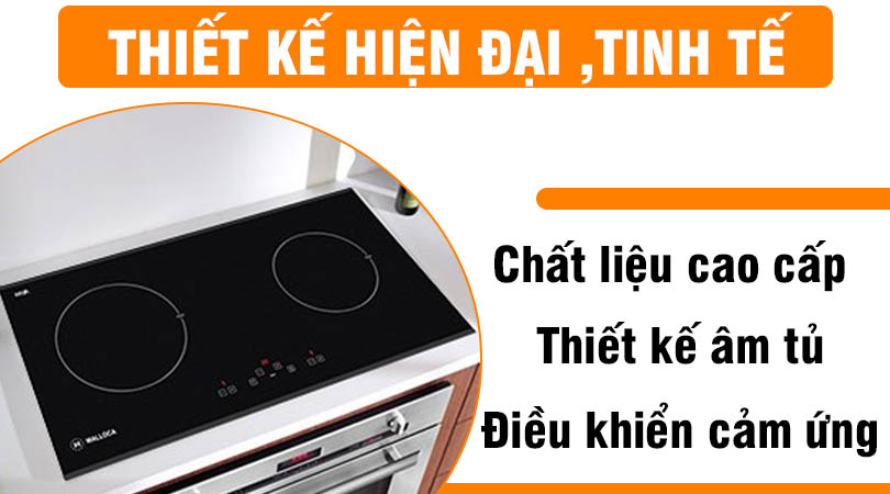 Bếp từ Malloca MH-02I - Thiết kế hiện đại và tinh tế